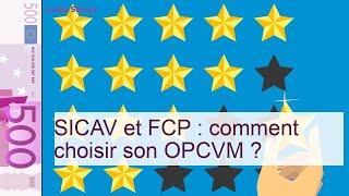 SICAV et FCP  comment choisir son OPCVM [upl. by Uah253]