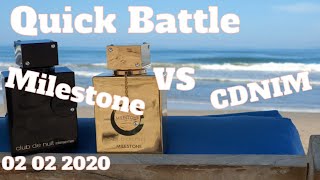 Armaf Milestone VS CDNIM  Quick Battle 02 02 2020 [upl. by Shedd975]