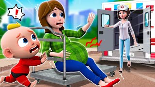 Pregnant Mommy Gets Boo Boo Mummy Is Pregnant Song  More Nursery Rhymes amp Kids Songs  PIB Little [upl. by Dorr744]