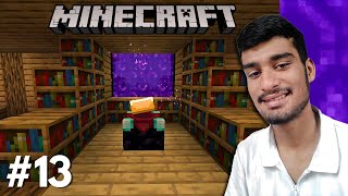 LEVELING UP BUILDING AN ULTIMATE ENCHANTING ROOM  MINECRAFT GAMEPLAY 13 [upl. by Yrohcaz]