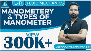 Fluid Mechanics  Module 2  Manometery amp Types of Manometer Lecture 11 [upl. by Ecnesse]