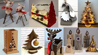 100 Wooden Christmas Deco Ideas [upl. by Andee402]