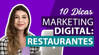 10 DICAS de Marketing Digital para Restaurantes  Renata Carbonero [upl. by Atirehgram534]