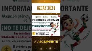 📌🚨Comunicado Coordinación Nacional de Becas Pago Listo de 3680 pesos de la Beca Benito Juárez 2024 [upl. by Cykana]