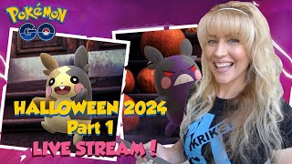 POKÉMON GO HALLOWEEN PART 1 NEW DYNAMAX GASTLY amp MORPEKO Pokémon GO LIVE [upl. by Illah]