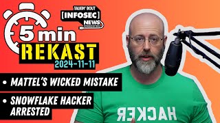 REKAST  Talkin Bout infosec News 20241111 infosecnews cybersecurity podcast podcastclips [upl. by Utir]