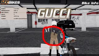 TUTO SACOCHE GUCCI MX BIKES [upl. by Maloy]