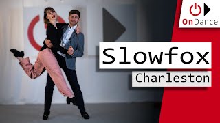 Charleston Trick  SlowFox  Dance Tutorial amp Tipps  OnDance [upl. by Anez260]