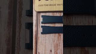 Navy Epsom Leather Custom Notched Strap [upl. by Assed]