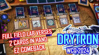 Drytron  WCQ 2024 YUGIOH MASTER DUEL [upl. by Nosnibor]