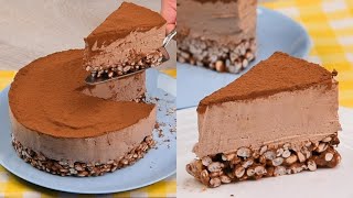 Cheesecake cremosa al cioccolato la torta fredda buona da morire [upl. by Thatcher410]