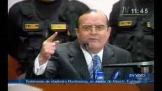 Vladimiro Montesinos en juicio a Fujimori  resumen COMPLETO [upl. by Merfe]