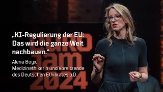 Alena Buyx über die Vorreiterrolle Europas bei KI  EuroJam 2024 [upl. by Laux517]