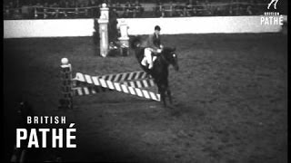 Queen And Duke At Horse Of The Year Show  Harringay AKA Queen And Duke At Horse Of Year Show 1956 [upl. by Fidel]