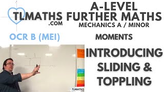 OCR MEI Mechanics Minor F Moments 24 Introducing Sliding amp Toppling [upl. by Drida]