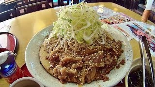 【めし動画】 サガミの 肉ねぎそばつけ麺 がお気に入り [upl. by Ikik]