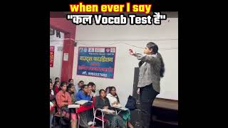 कल vocab test😮nehamaam teacherlife teacherlifestyle study studymotivation inspirational [upl. by Cyler973]