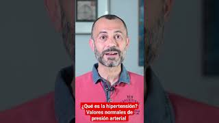 ¿Qué es la hipertensión Valores normales de presión arterial ciencia AntonioProfe [upl. by Nabetse]