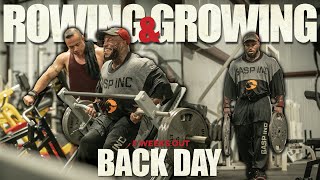 Rowing amp Growing Back Day w Ivan  5 Weeks Out  2024 Mr Olympia Prep [upl. by Areikahs]