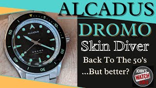 Alcadus Dromo 1950s Style Skin DiverJust Upgraded [upl. by Levy]