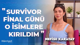 Nefise Karatay Gördüğüm şeyler canımı sıktı I Aleyna düşündüğüm gibi biri değilmiş I Ne Var Ne Yok [upl. by Aibos]