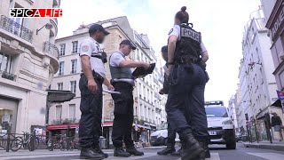 Danger dans le trafic parisien  les deux roues en ligne de mire [upl. by Alleciram]