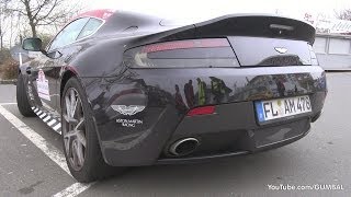 Aston Martin V8 Vantage S  Start up Revs amp Accelerating [upl. by Carpio]