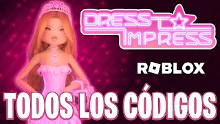 TODOS los CÓDIGOS de ✨ DRESS TO IMPRESS ✨ activos  CODIGOS de Vístete para impresionar ROBLOX 2024 [upl. by Ailis]