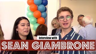 Interview with Sean Giambrone at ATFH Family Festival The Goldbergs  Kim Possible [upl. by Arline952]