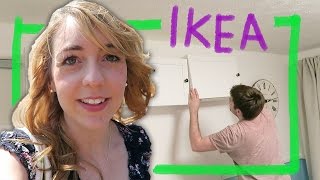 Wall Mounting BESTA Units from IKEA  TOD VLOG [upl. by Anivid]