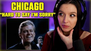 Chicago  Hard To Say Im Sorry  FIRST TIME REACTION  Official Music Video [upl. by Ylsew]