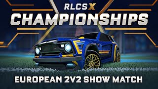 Dignitas vs Tortilla Warriors  RLCS X Championships  European 2v2 Show Match [upl. by Massab]