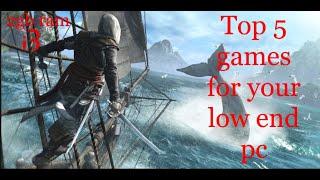 top 5 games for low end pc i3 2gb ram [upl. by Law689]