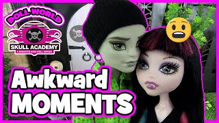 Original Monster High Doll Series Skull Academy s3 ep3 Awkward Moments [upl. by Sluiter]