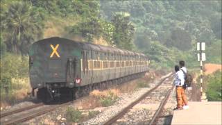 KOCHUVELI GARIB RATH EXPRESS COVERAGE AT RASAYANI amp THANE STATION IN MUMBAI  INDIAN RAILWAYS [upl. by Linders]