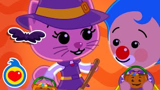 Las Mejores Canciones Para Salir a Jugar Dulce o Truco 🎃🧟‍♂️👻🍬  Canciones Infantiles  Plim Plim [upl. by Akinas]