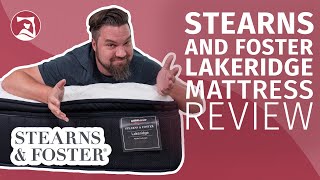 Stearns and Foster Lakeridge Mattress Review  Is It The Best Costco Bed [upl. by Tomlinson]