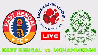 EAST BENGAL VS MOHAMMEDAN LIVE  ISL 202425 MATCH  FULL MATCH TODAY  EFOOTBALL SIMULATION [upl. by Notsniw]