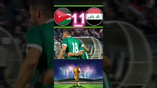 ملخص مباراة العراق و الاردن اليوم في تصفيات كأس العالم 2026 اهداف مباراة العراق و الاردن اليوم🔥 [upl. by Adnalohs]