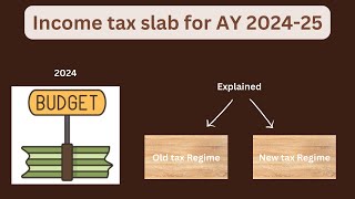 Income tax slab for ay 202425  income tax  income tax return [upl. by Candida515]