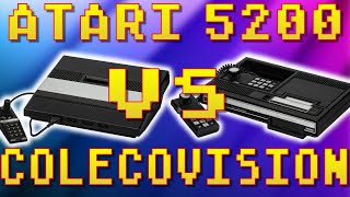 Atari 5200 vs ColecoVision 39 Classic Games Compared [upl. by Edla57]