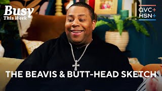 SNL’s Kenan Thompson Trying Not to Laugh During Beavis amp ButtHead  Busy This Week  QVC HSN [upl. by Bess]