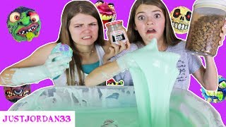 MAD BALLS FLUFFY SLIME CHALLENGE  JustJordan33 [upl. by Annanhoj]