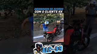 ELE AINDA FICOU INDIGNADO PORQUE O POLICIAL ABORDOU KKKK motovlogs ckmotovlogs [upl. by Kenzi156]