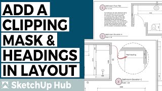 Create STUNNING Presentations in SketchUp LayOut Presentation Tips for Interior Designers [upl. by Olav]