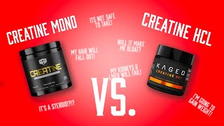 Creatine Mono vs Creatine HCL A Deep Dive [upl. by Sorci]