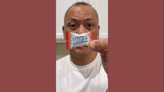 👂 ASMR MILKITA MILKY CREAMY CANDY STRAWBERRY FLAVOR AND EATING SOUNDS 👂 ORIGINAL FLAVOR 👂 shorts [upl. by Iosep795]