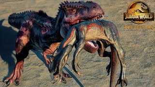 Tarbosaurus vs All dinosaurs Carnivores and Herbivores Jurassic World Evolution 2 [upl. by Archy]