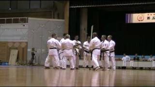 BO Kumite  Nakamoto Masahiro 10th dan HANSHI Okinawa Kobudo [upl. by Oramug]