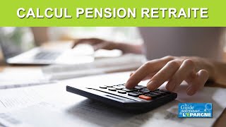 Retraite formule de calcul de la pension de retraite simple comme une salade à taux [upl. by Barolet586]